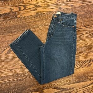 Madewell Baggy Straight Jeans